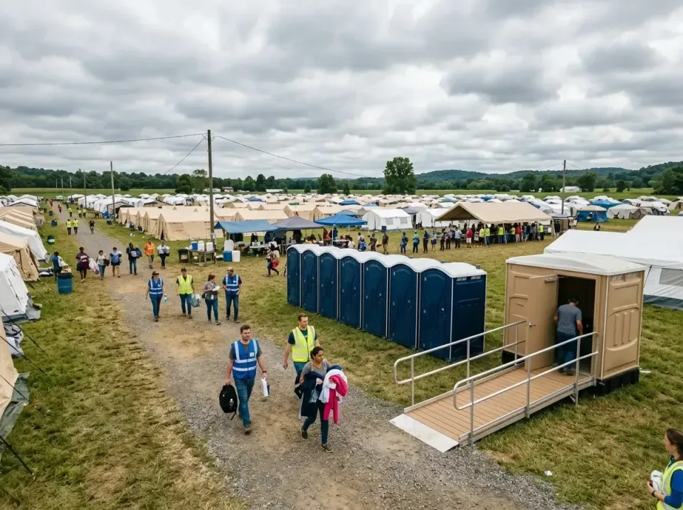 disaster-relief-camp-restrooms-010 — frequently asked questions, Dumpster & Portable Bathrooms Rental in Bon Air, VA